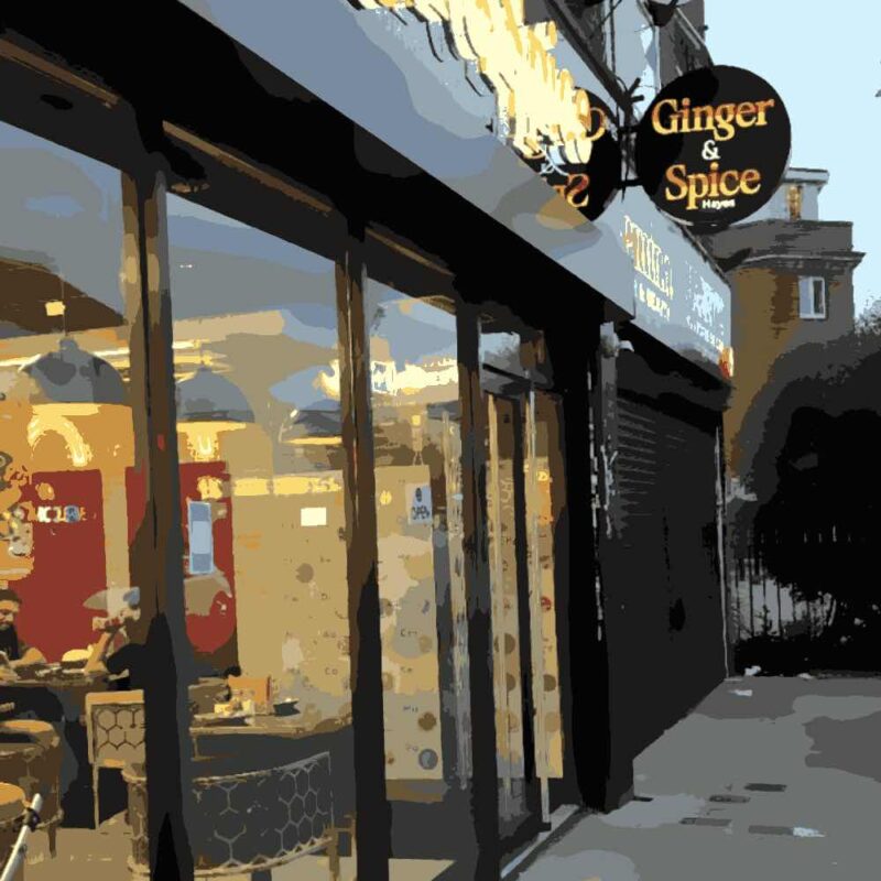 Ginger and Spice Hayes Hillingdon Borough of London
